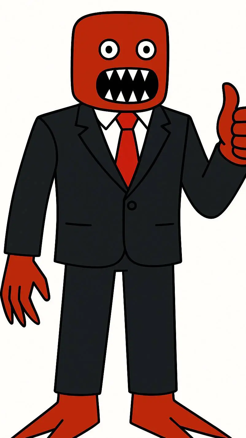 ai character: Fancy DrakoBloxxer background