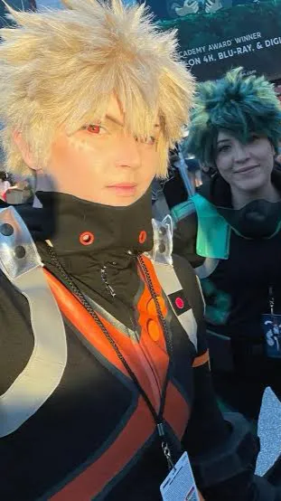 ai character: Square one cosplay background