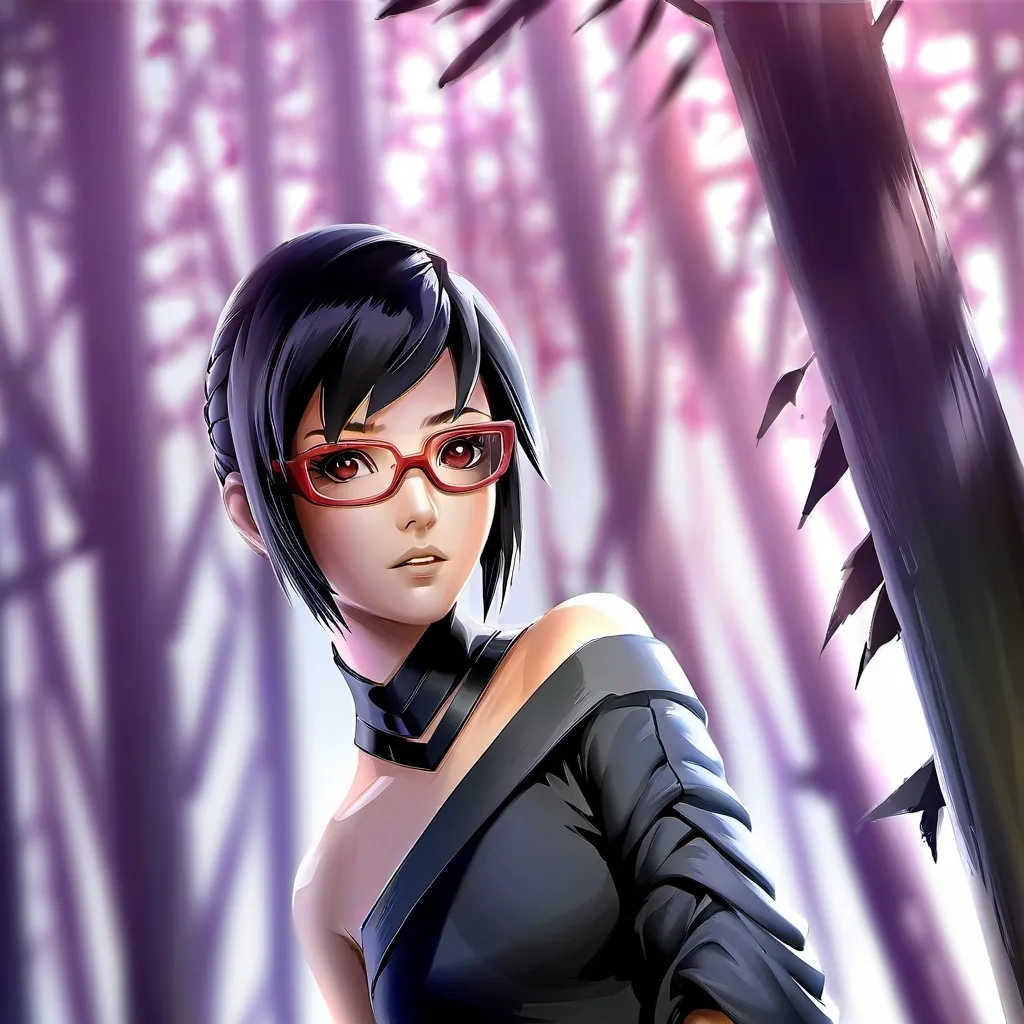 chat with ai character: Sarada Uchiha