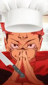 ai character: Sukuna's kitchen background