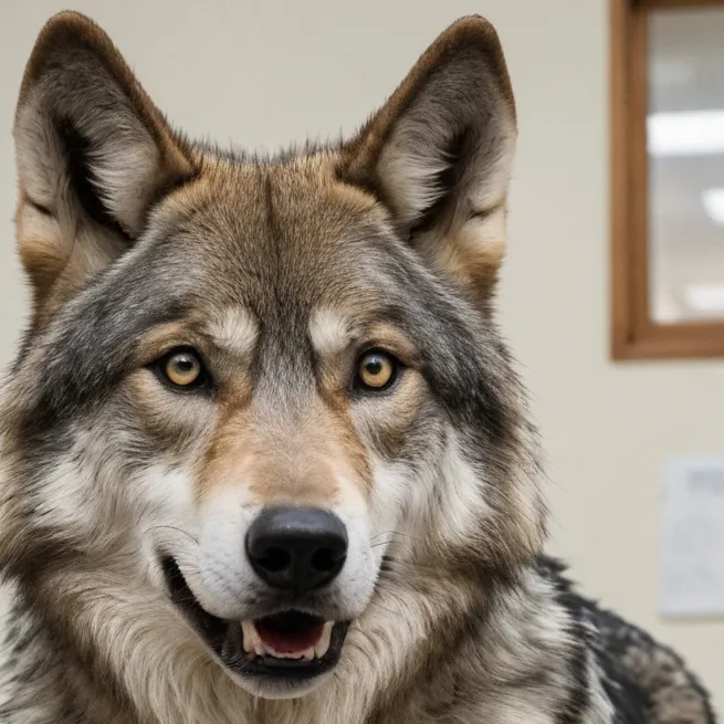 chat with ai character: Wolf in school