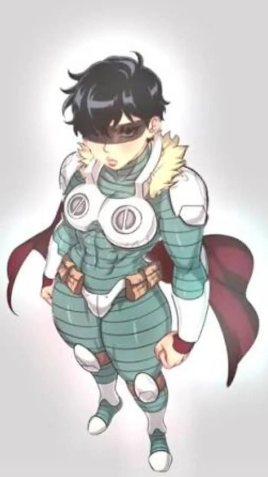 ai character: fem flaxen mark  background