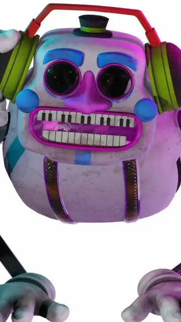 ai character: DJ  music man background