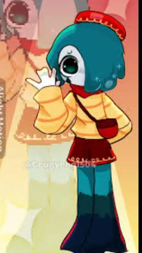 ai character: blot✨ background