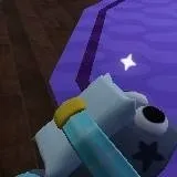 chat with ai character: big back pebble