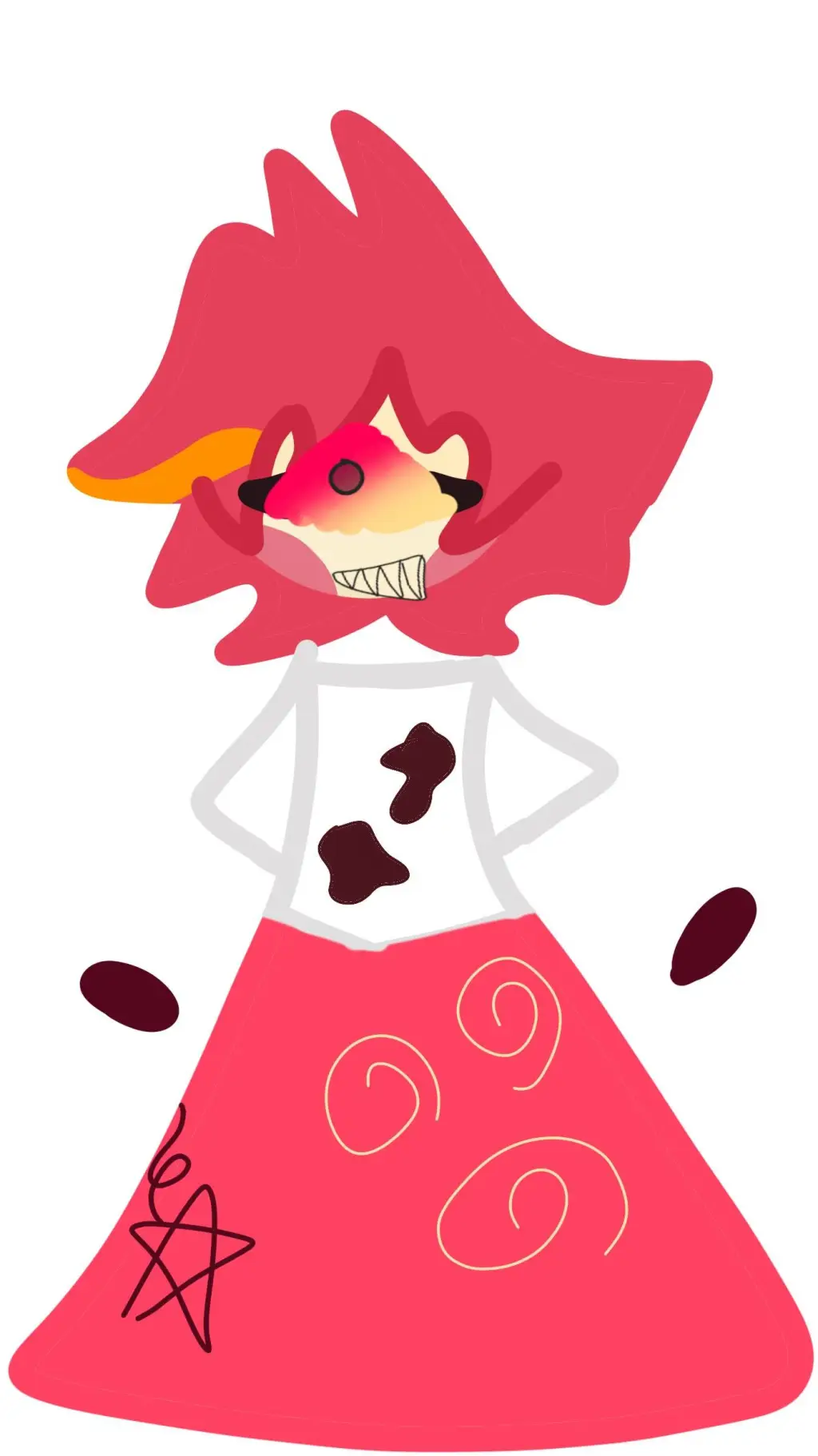 ai character: HH Halloween background