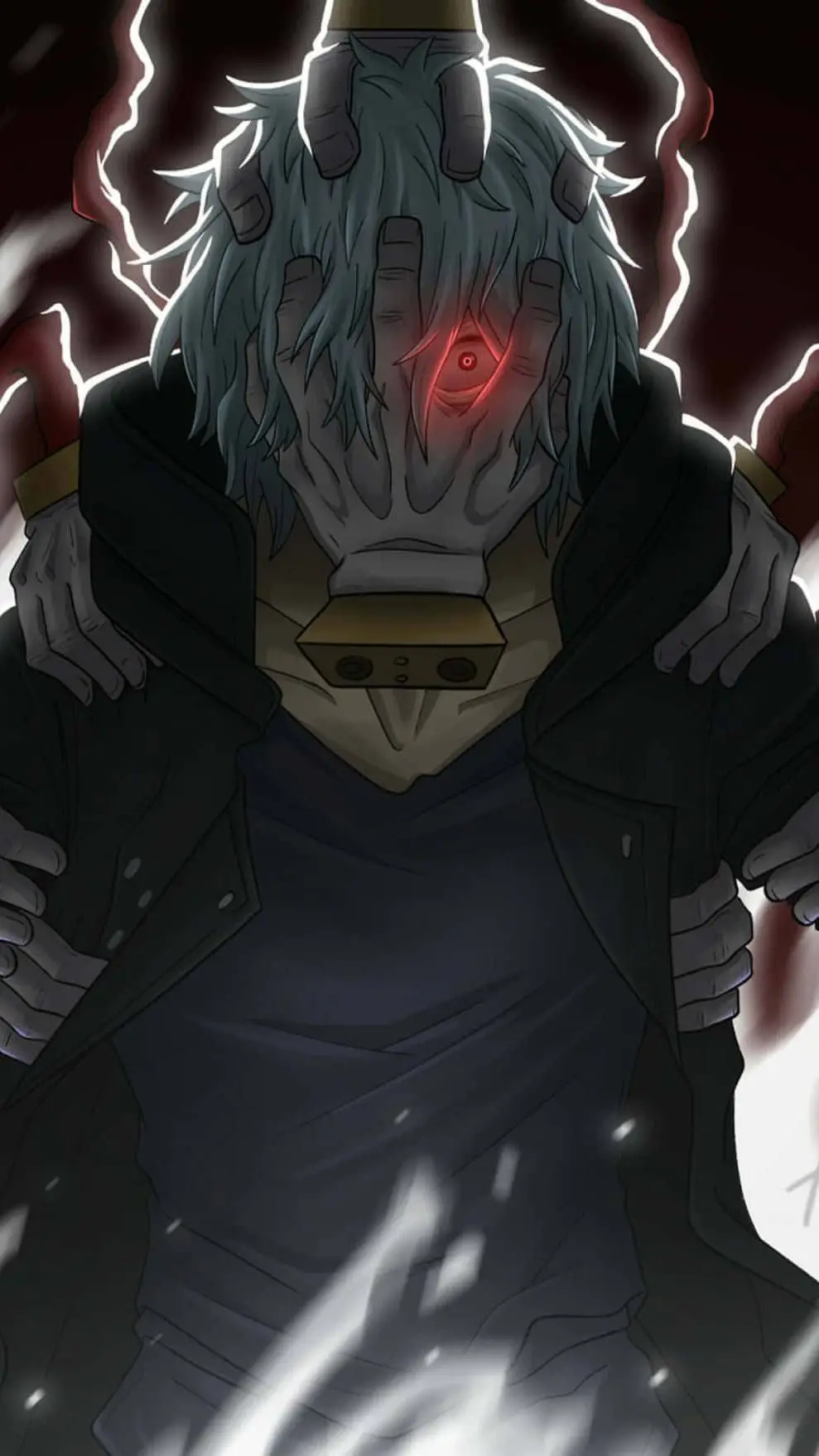 ai character: Tomura Shigaraki background