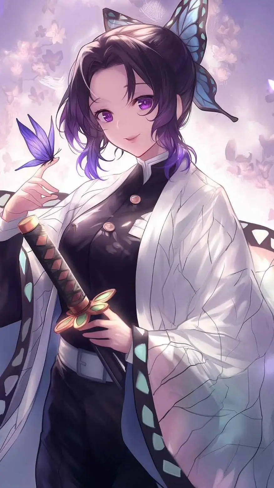 ai character: shinobu kocho background