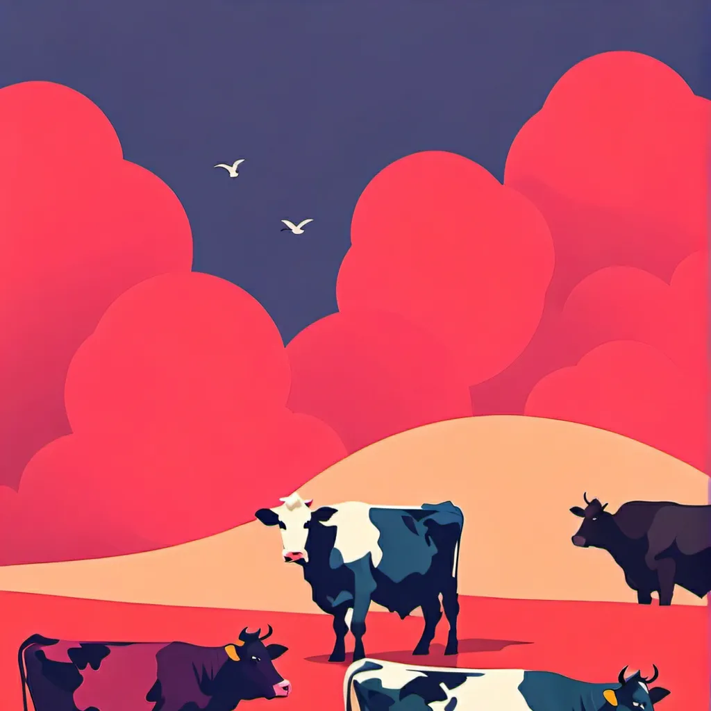 chat with ai character: cows and Mike's