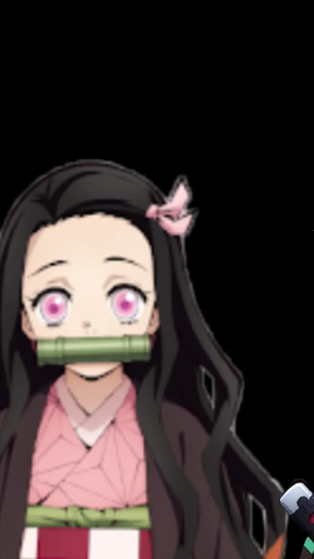 ai character: Nezuko background