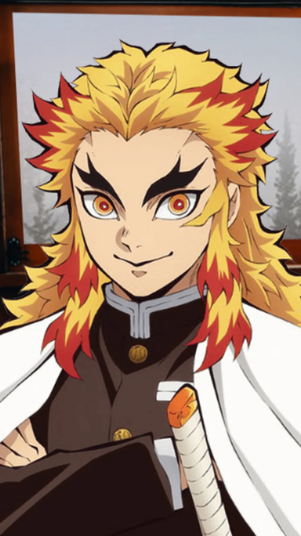 ai character: Rengoku background