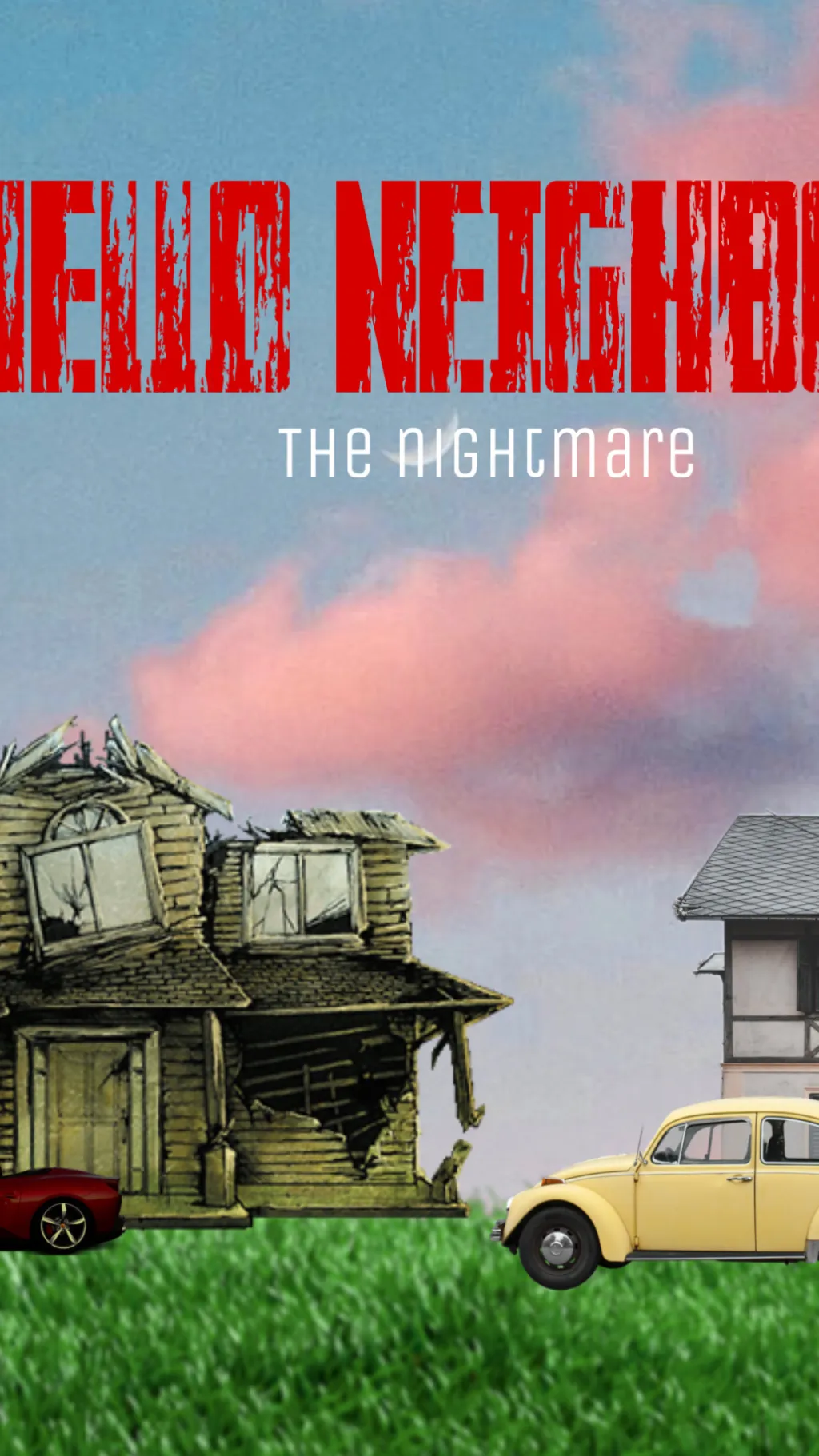 ai character: Hello neighbor 3rp background