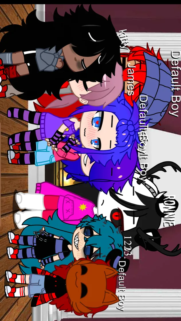 ai character: My ocs and old 1s background