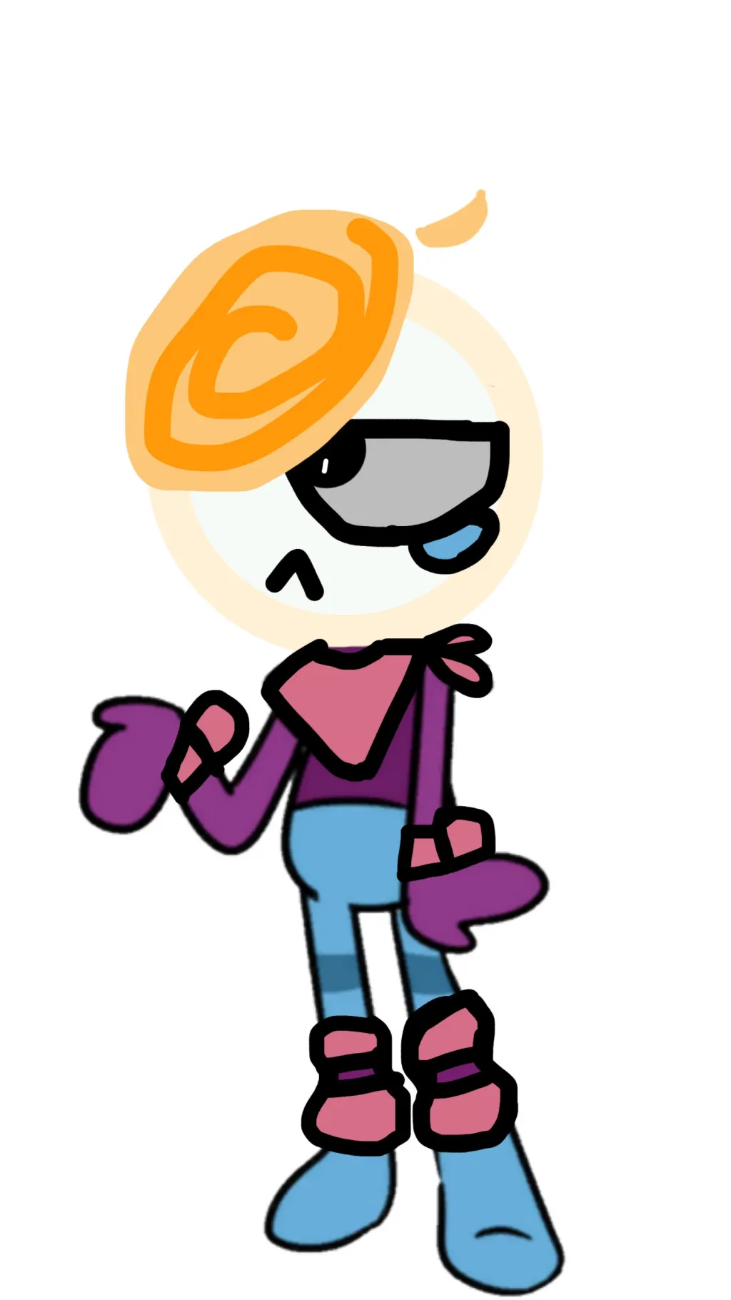 ai character: Idk what to do :3 background