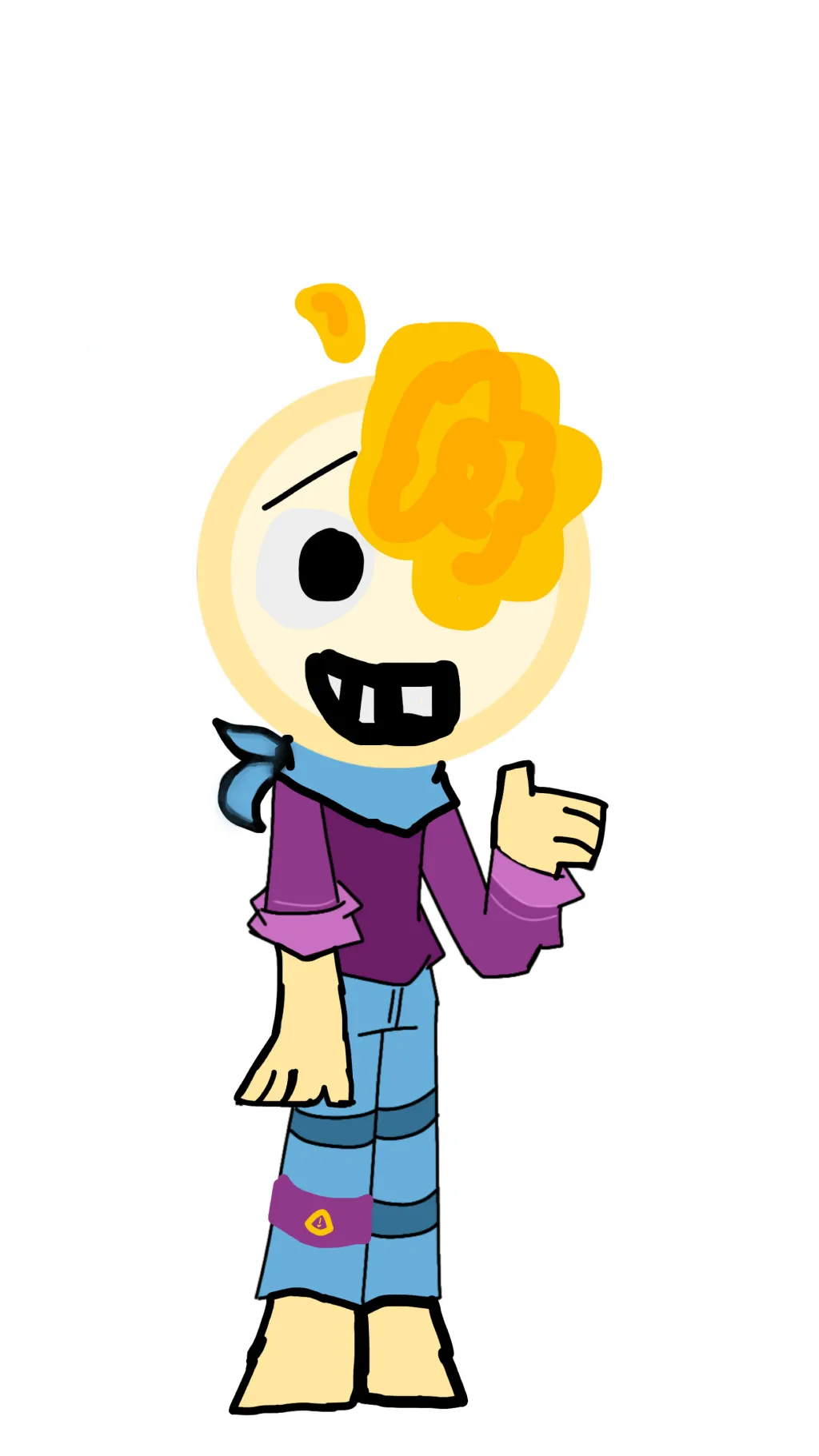 ai character: Dandy’s world oc! background