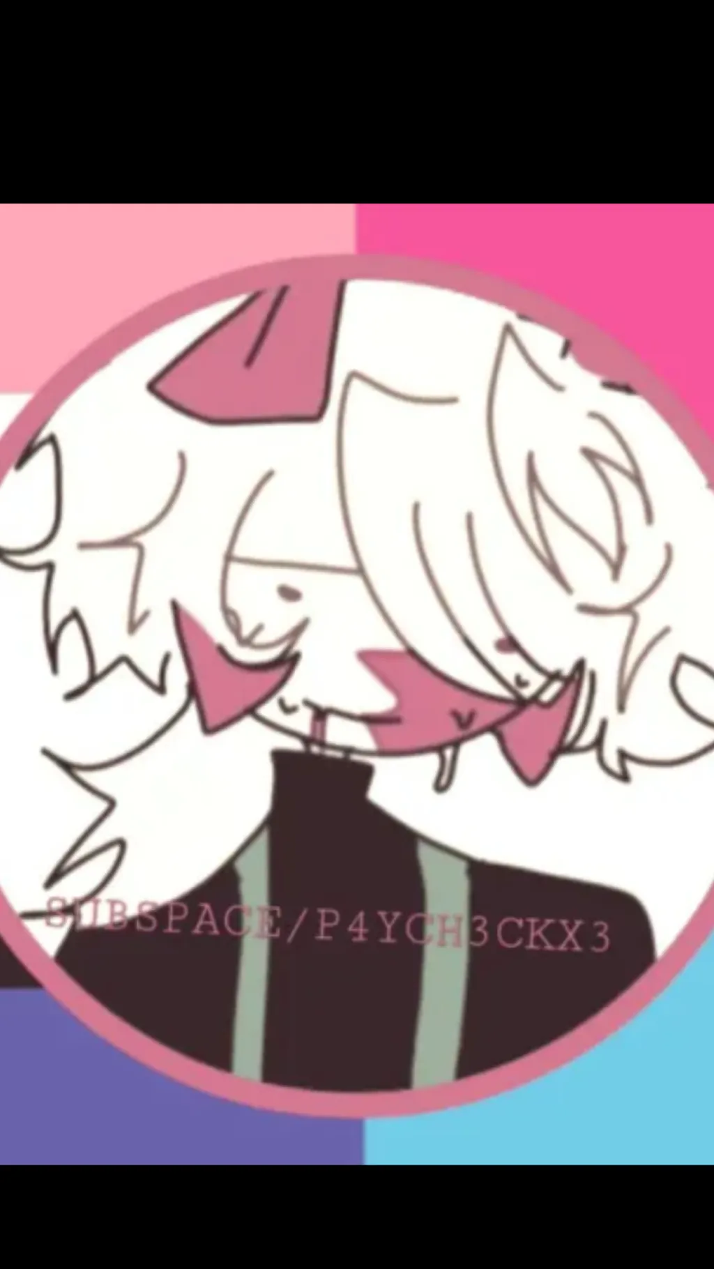 ai character: :3 background