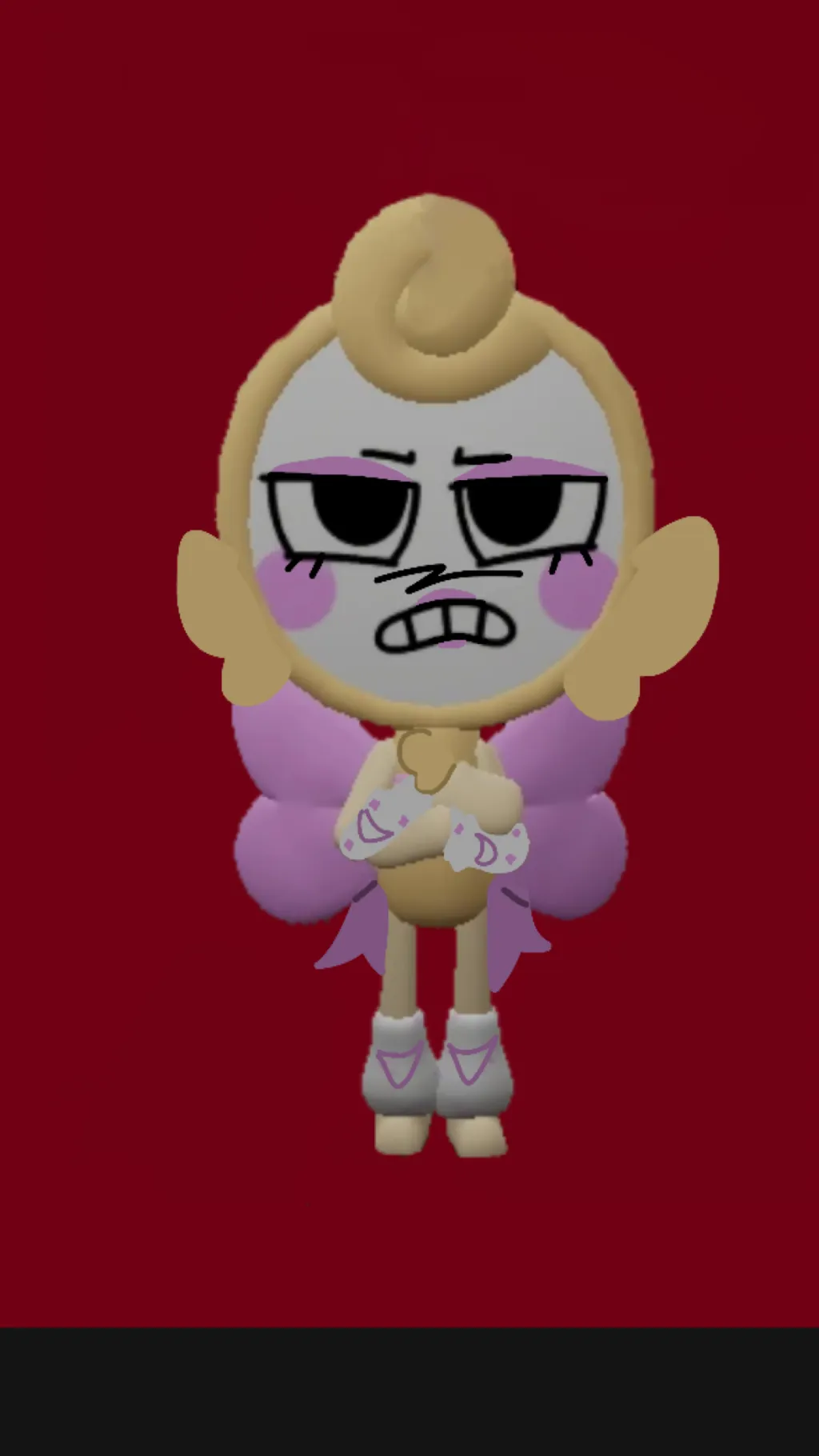 ai character: Glisten background