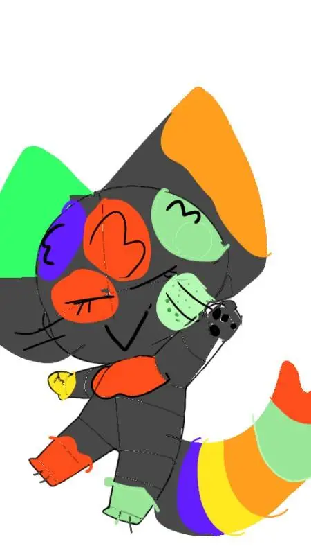 ai character: kitty background
