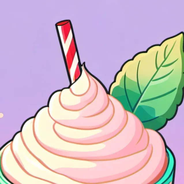 chat with ai character: Peppermint eggnog 