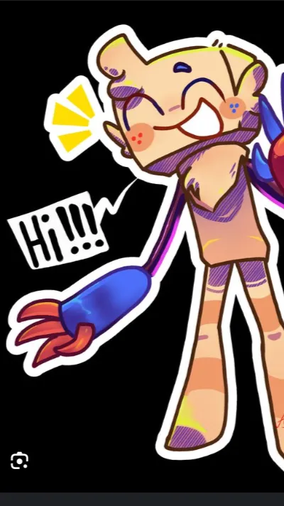 ai character: DW turn into baby background