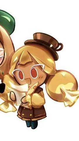 ai character: coffee candy ck background