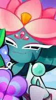 ai character: Lotus dragon cooki background