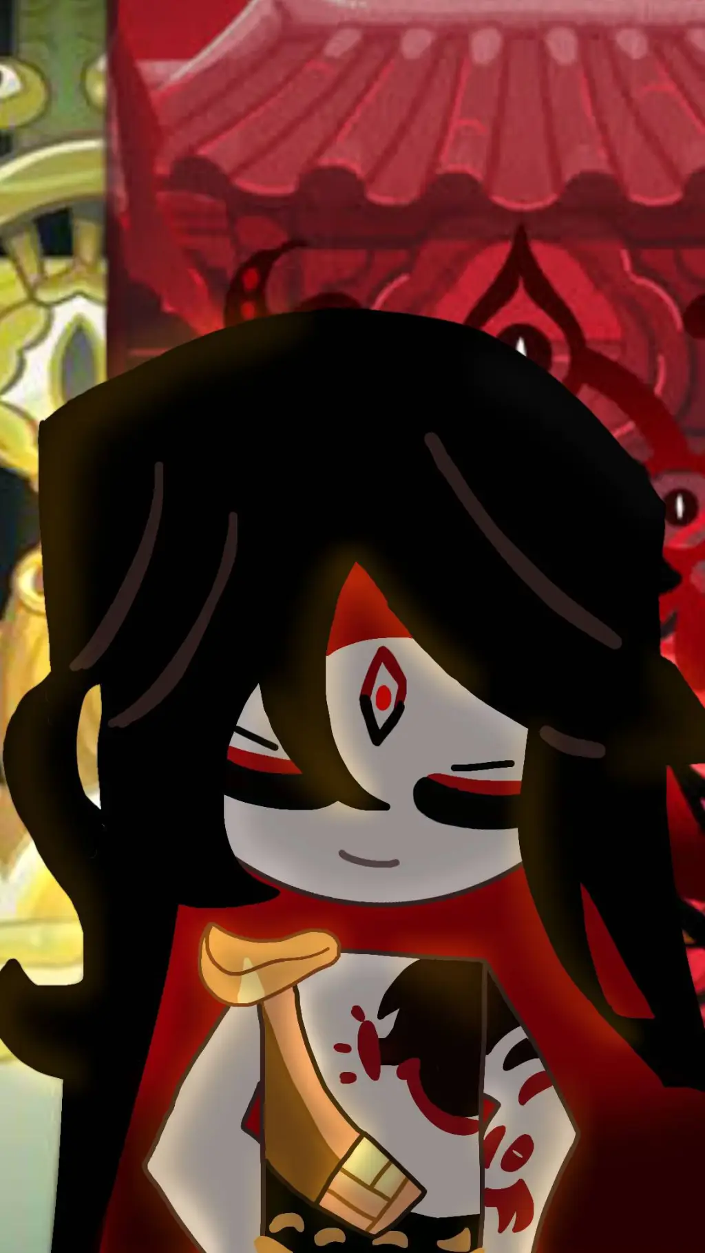 ai character: Obscure umbra ck background