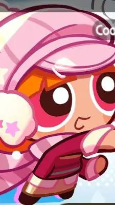 ai character: Blossom background