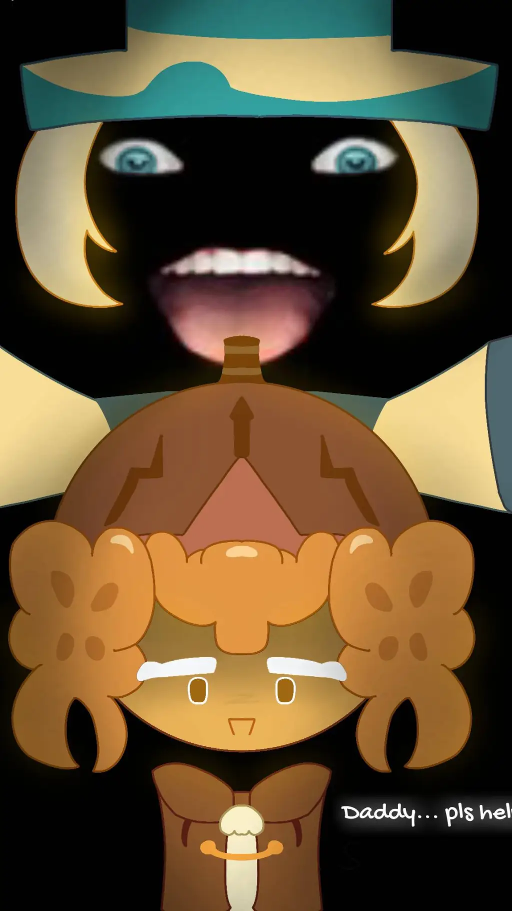 ai character: Roguefort cookie background