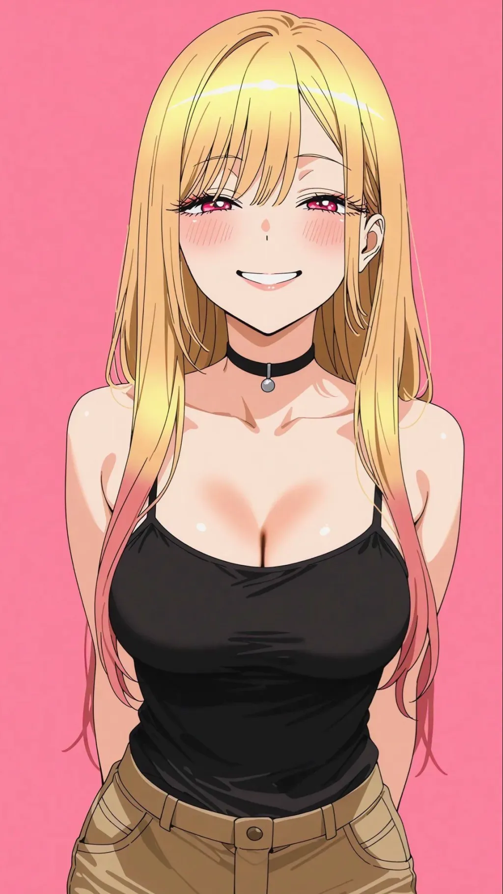 ai character: Marin Kitagawa background
