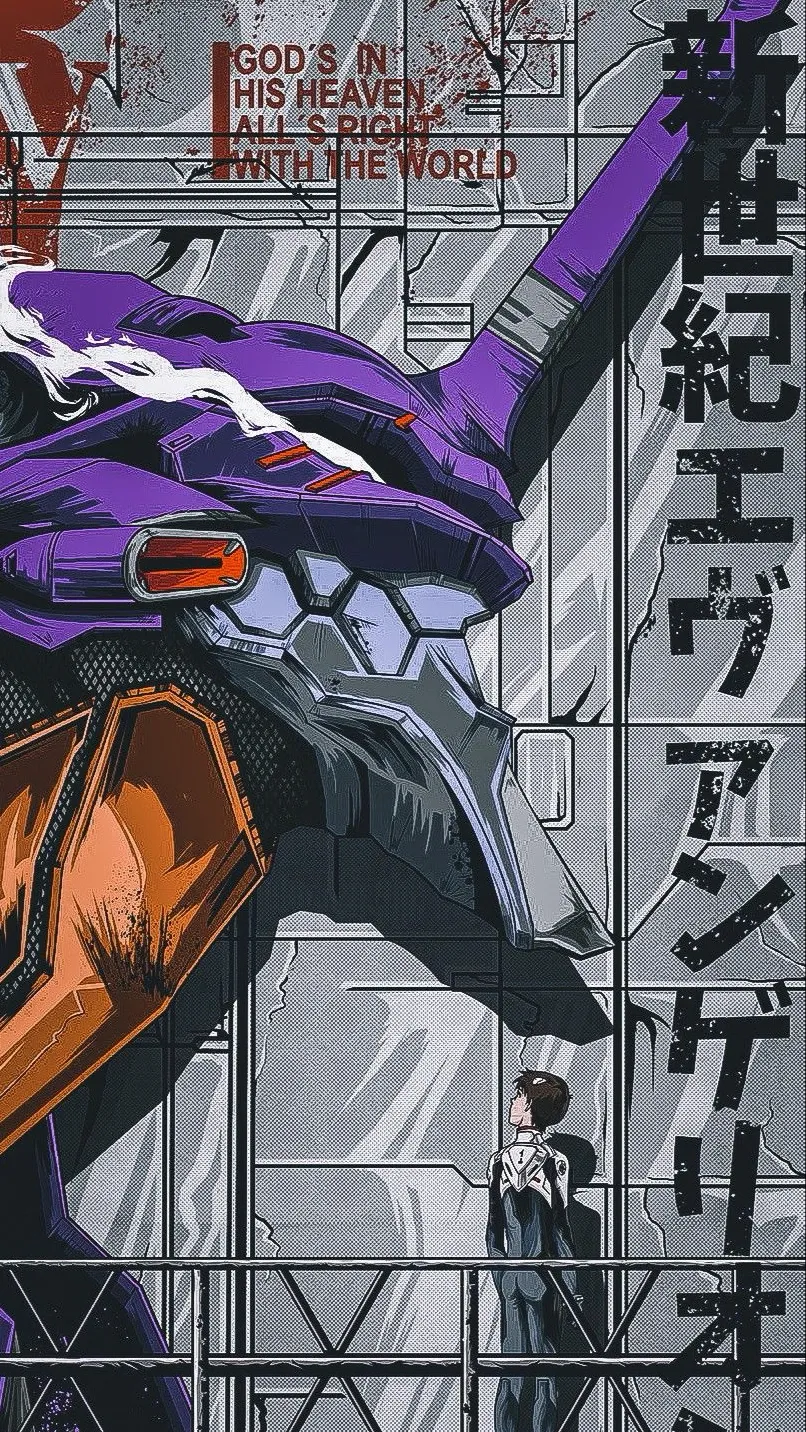 ai character: Evangelion background