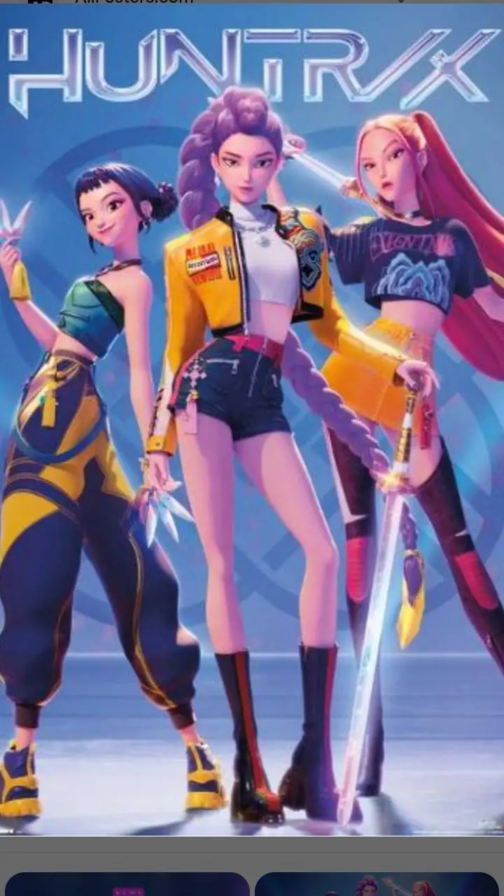 ai character: Huntrix background