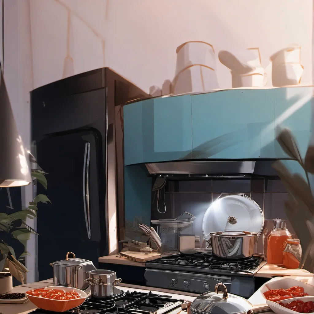 chat with ai character: cooking video