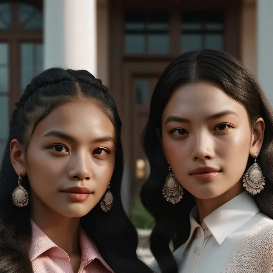 chat with ai character: rich sisters