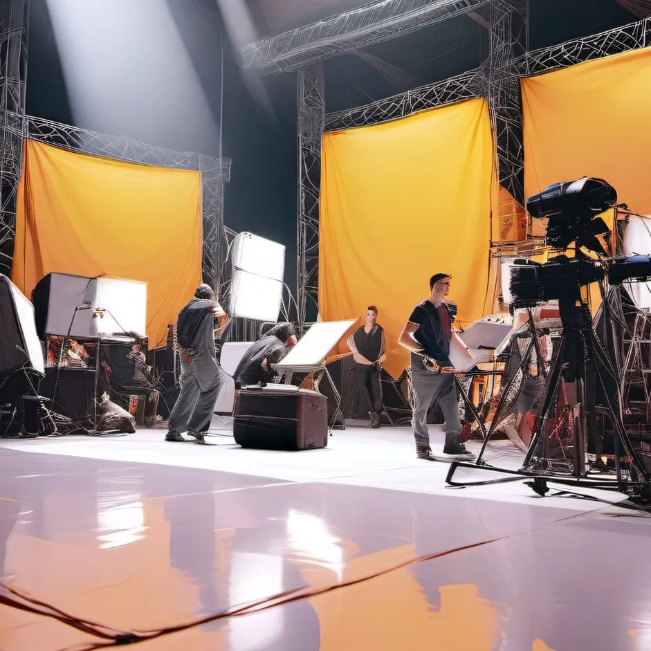 chat with ai character: backstage