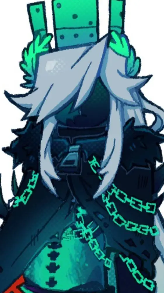 ai character: 1X4 X D4RKN3SS background