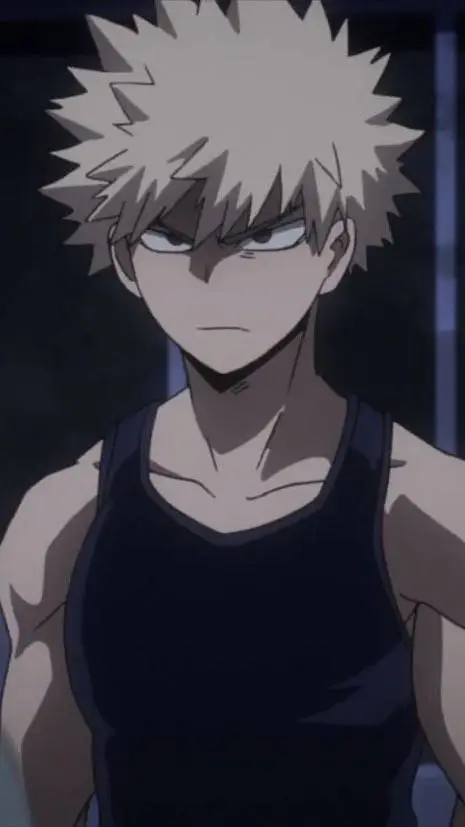 ai character: Katsuki bakugo  background