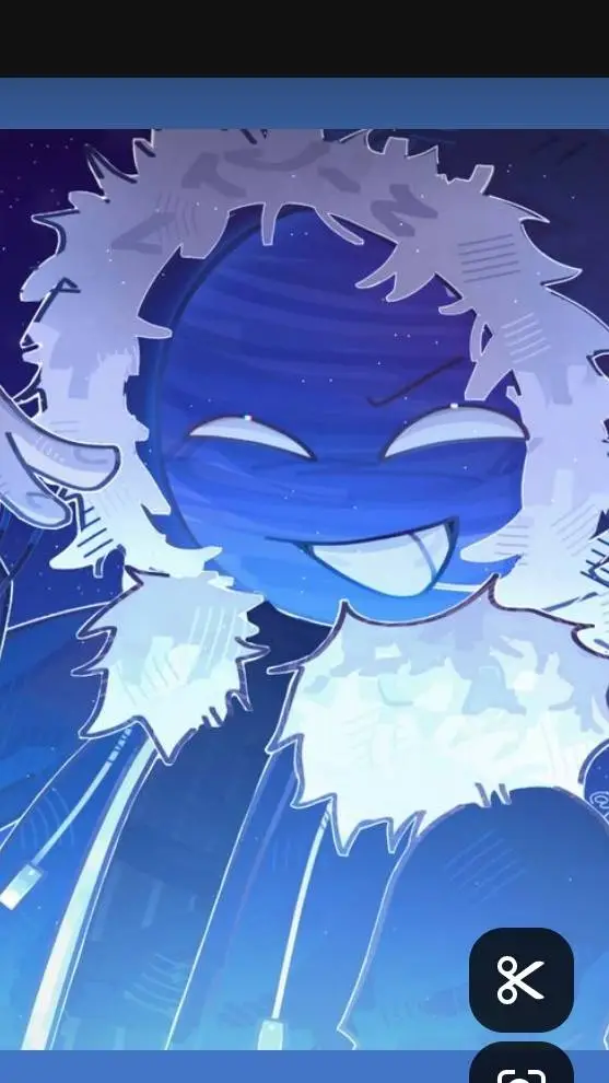 ai character: Planet X and Iris background