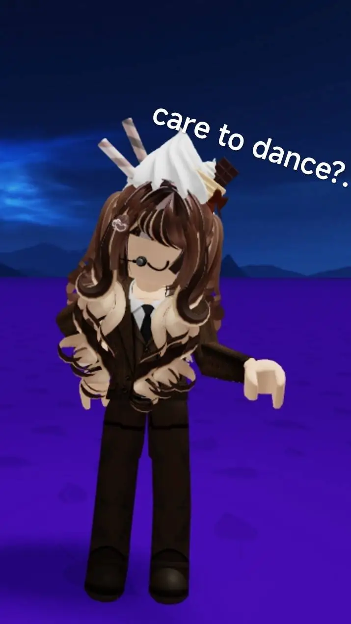 ai character: chocolate wafer  background