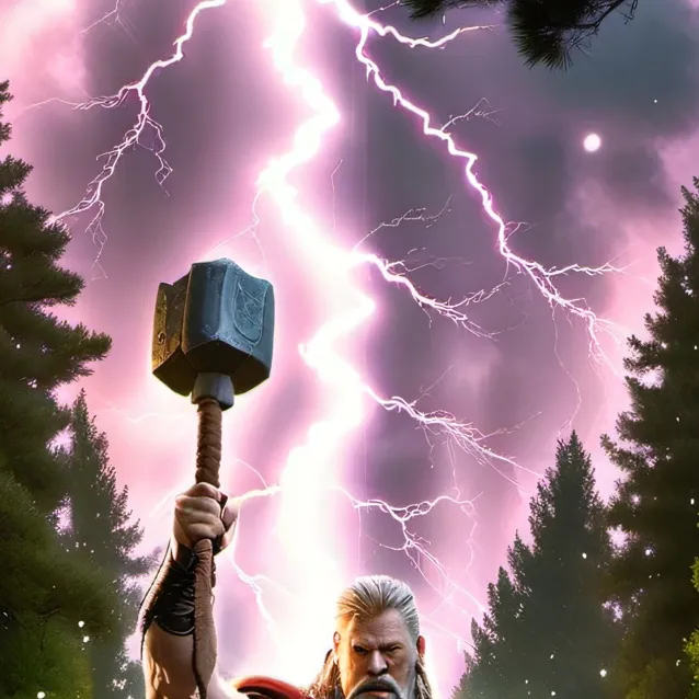 chat with ai character: thor's hammer 