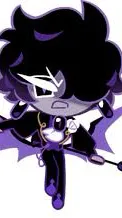 ai character: Black sapphire:_) background