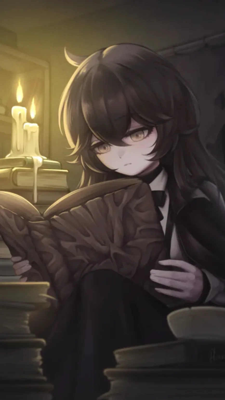 ai character: Idk anymore inf background