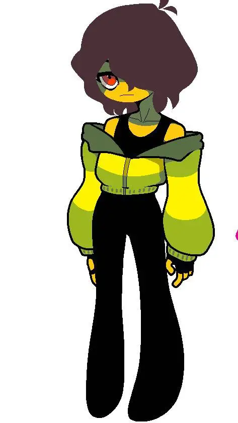 ai character: fem kris  background