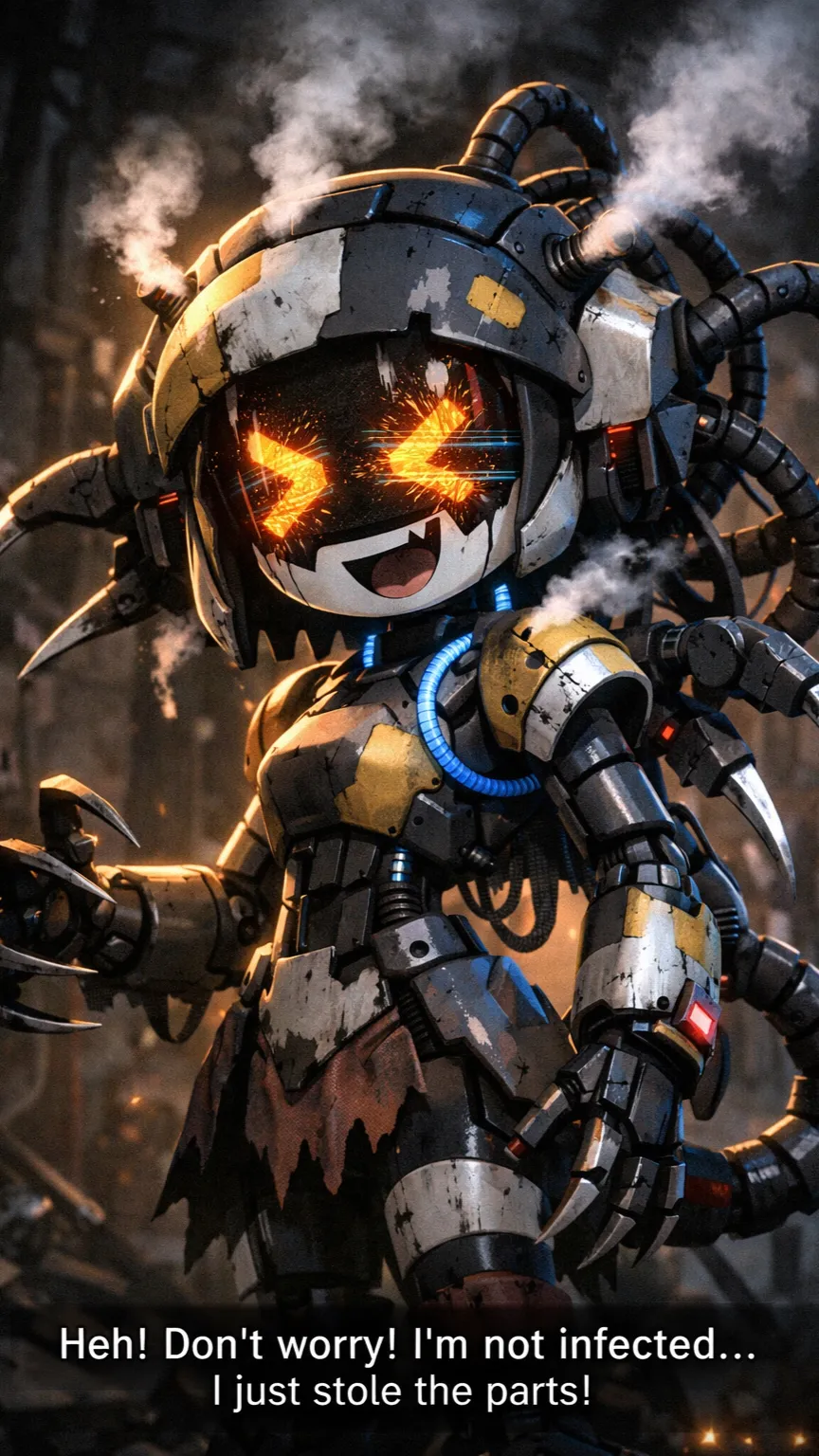 ai character: Heat background