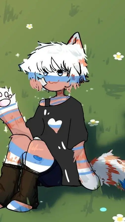 ai character: Rus cat hybrid background