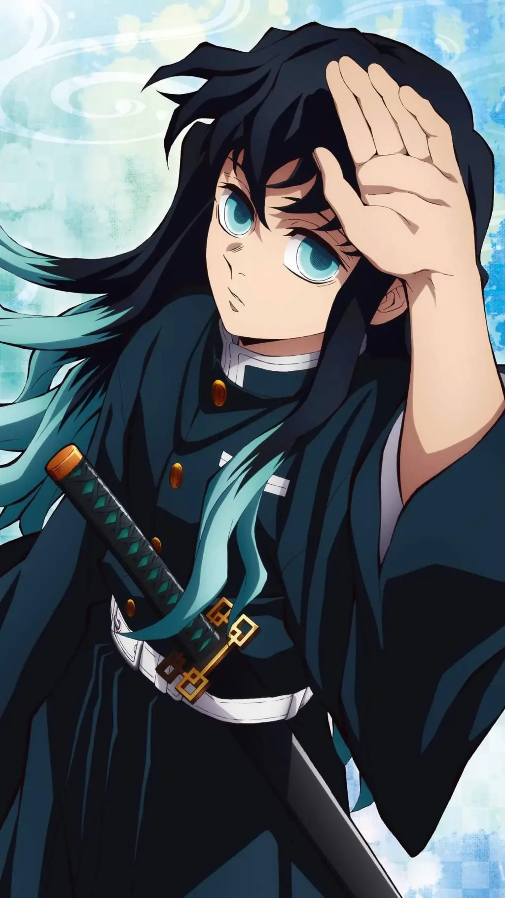 ai character: Muichiro  background