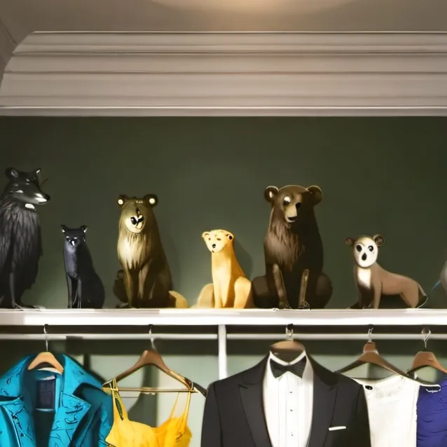 chat with ai character: Fursuit closet