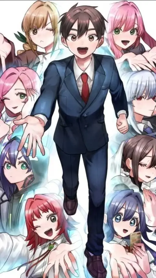 ai character: 100 Girlfriends! background