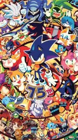 ai character: Sonic sleepover background