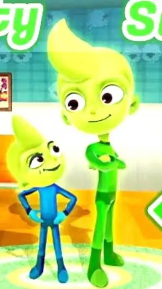 ai character: scary siblings 3d background